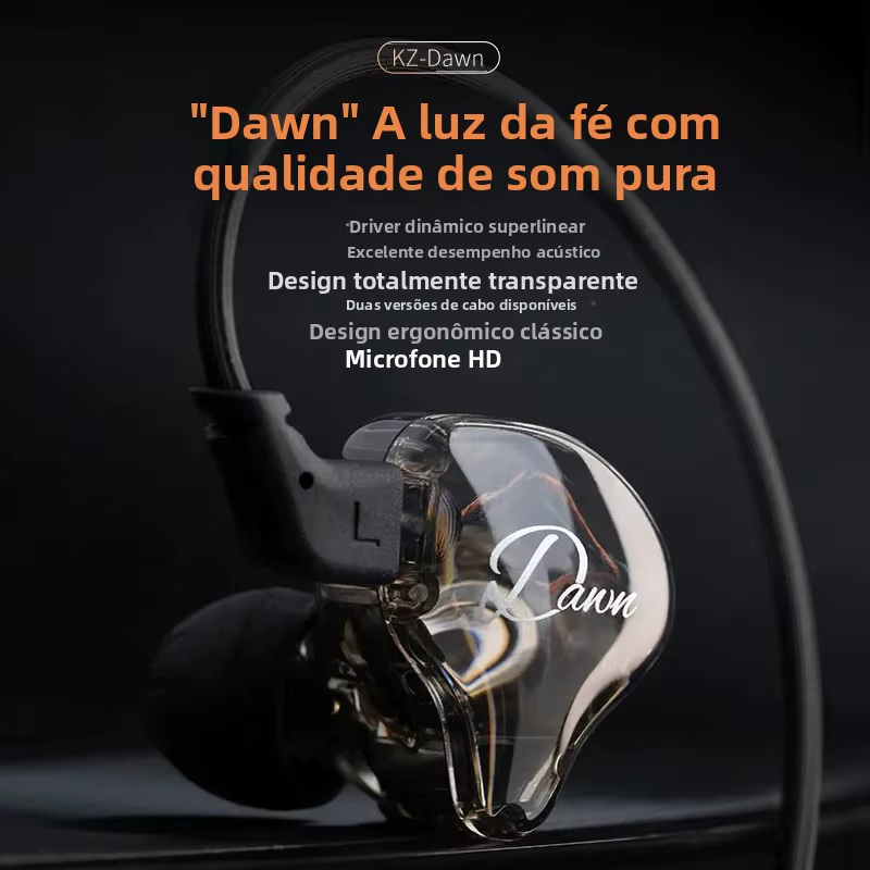 KZ Dawn Fones Intra-auriculares HiFi