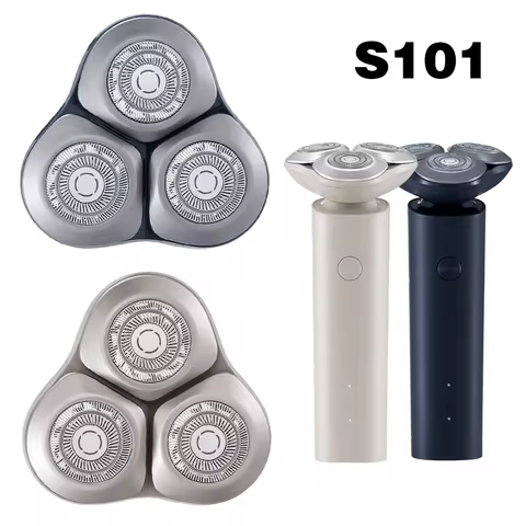 Lâmina Barbeador Xiaomi S101 Azul Prata