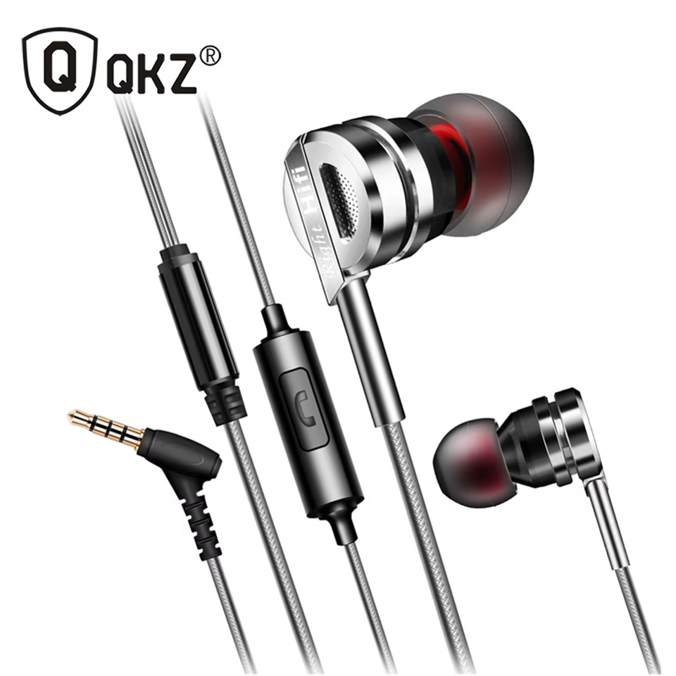 QKZ DM9 Fones de Ouvido com Fio
