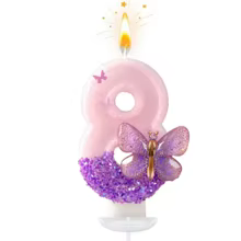 Velas de Aniversário Números 0-9 Thumbnail 5