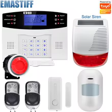 Kit Alarme Residencial WiFi GSM 433MHz Thumbnail 1