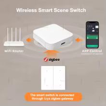 Interruptor Inteligente Zigbee 4 Gangs Thumbnail 2