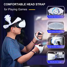 Alça de Cabeça PSVR2 Vermelha Thumbnail 2