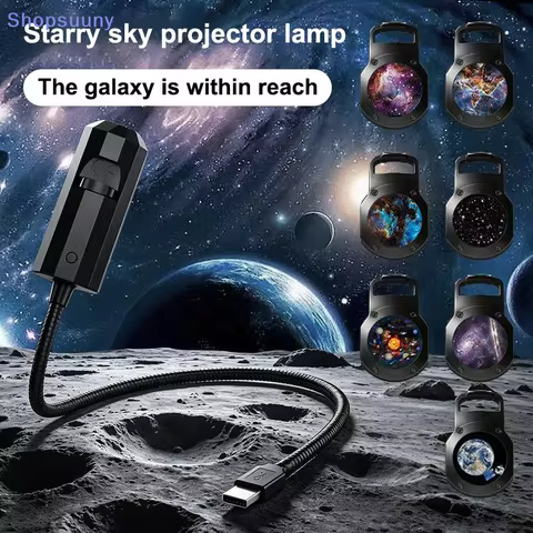 Projetor de Luz Estrelado USB