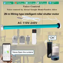 Motor Cortina Inteligente Tuya WiFi Thumbnail 3