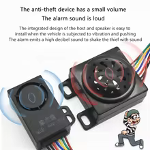 Alarme E-Bike Anti-Roubo 48-72V Thumbnail 2