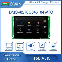 Módulo Display LCD DWIN 4.3" Touch Thumbnail 1