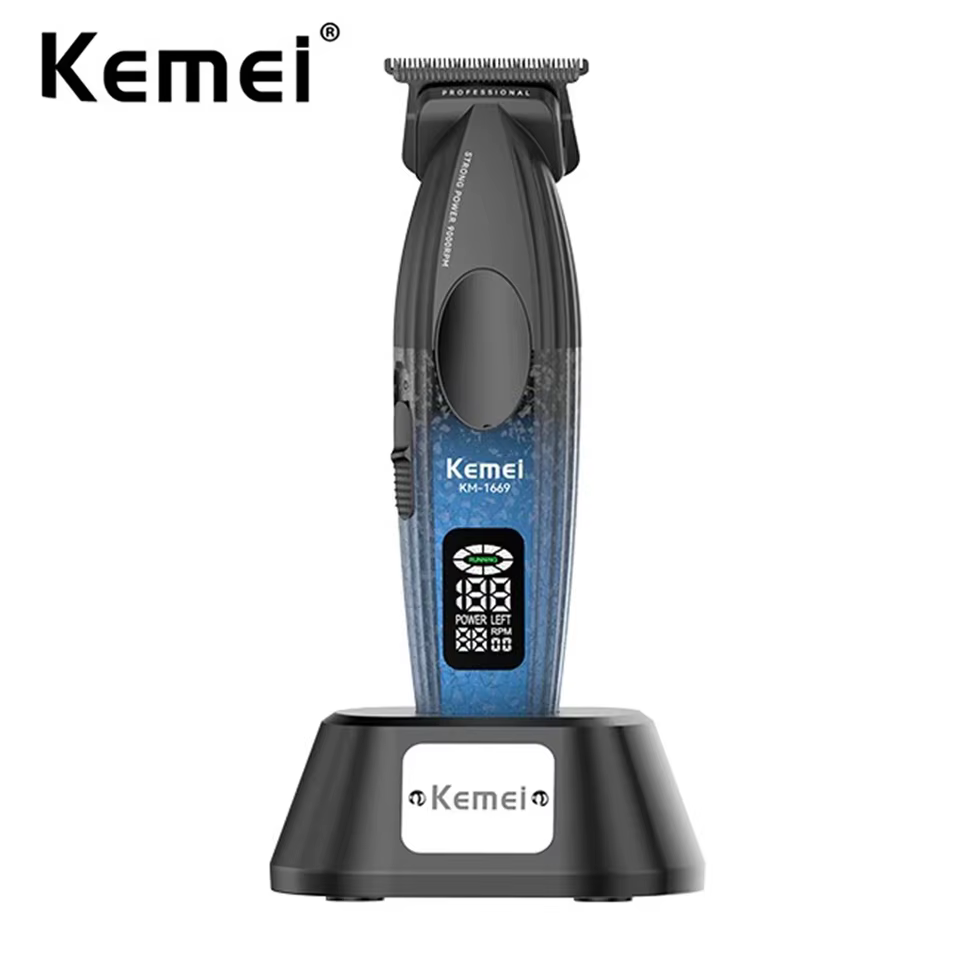 Aparador de Cabelo Kemei KM-1669 Profissional