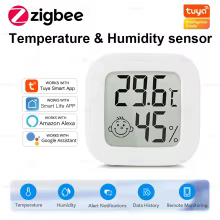 Sensor Zigbee Tuya Temperatura e Umidade Thumbnail 1