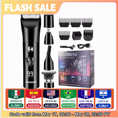 Máquina de Cortar Cabelo Solimpia Profissional