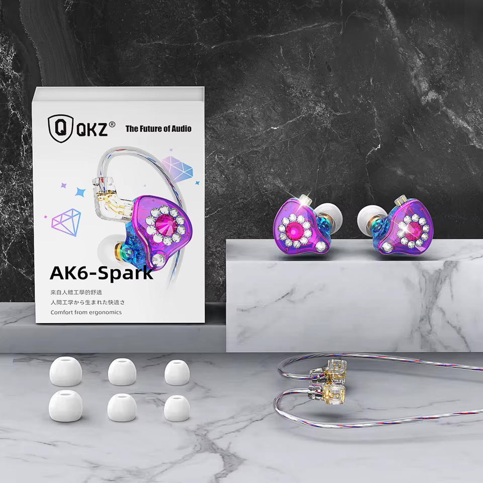 QKZ AK6 Spark Fones HIFI