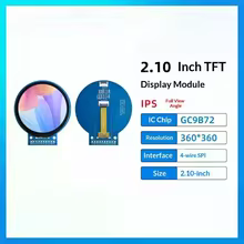 Tela LCD Redonda 2.1" 360x360 Thumbnail 4
