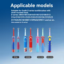 Cabeças Escova Elétrica Infantil Oral B Thumbnail 2