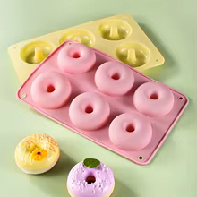 Molde de Silicone para Donuts 6 Cavidades Thumbnail 2