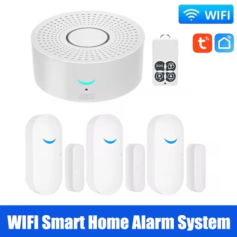 Alarme Inteligente Tuya WiFi 433MHz