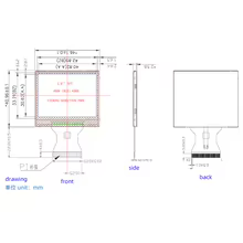 Módulo LCD 2" HD 480x360 IPS Thumbnail 5