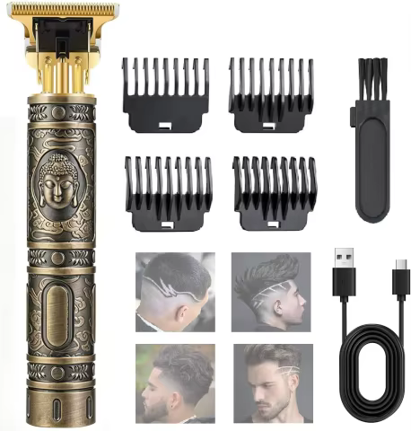 Aparador de Cabelo Vintage Sem Fio