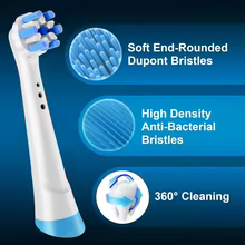 Cabeças de Escova Oral-B iO 4 Peças Thumbnail 4