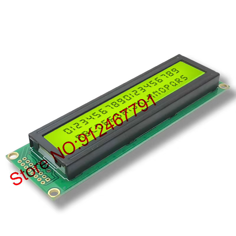 Módulo LCD 2402 LED Amarelo