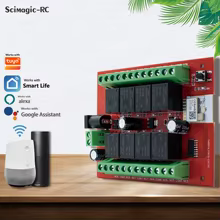 Controlador de Relé WiFi 8 Canais Tuya Thumbnail 3