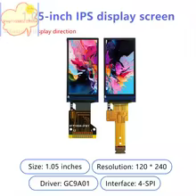 Módulo LCD 1.05" TFT GC9A01 Thumbnail 2