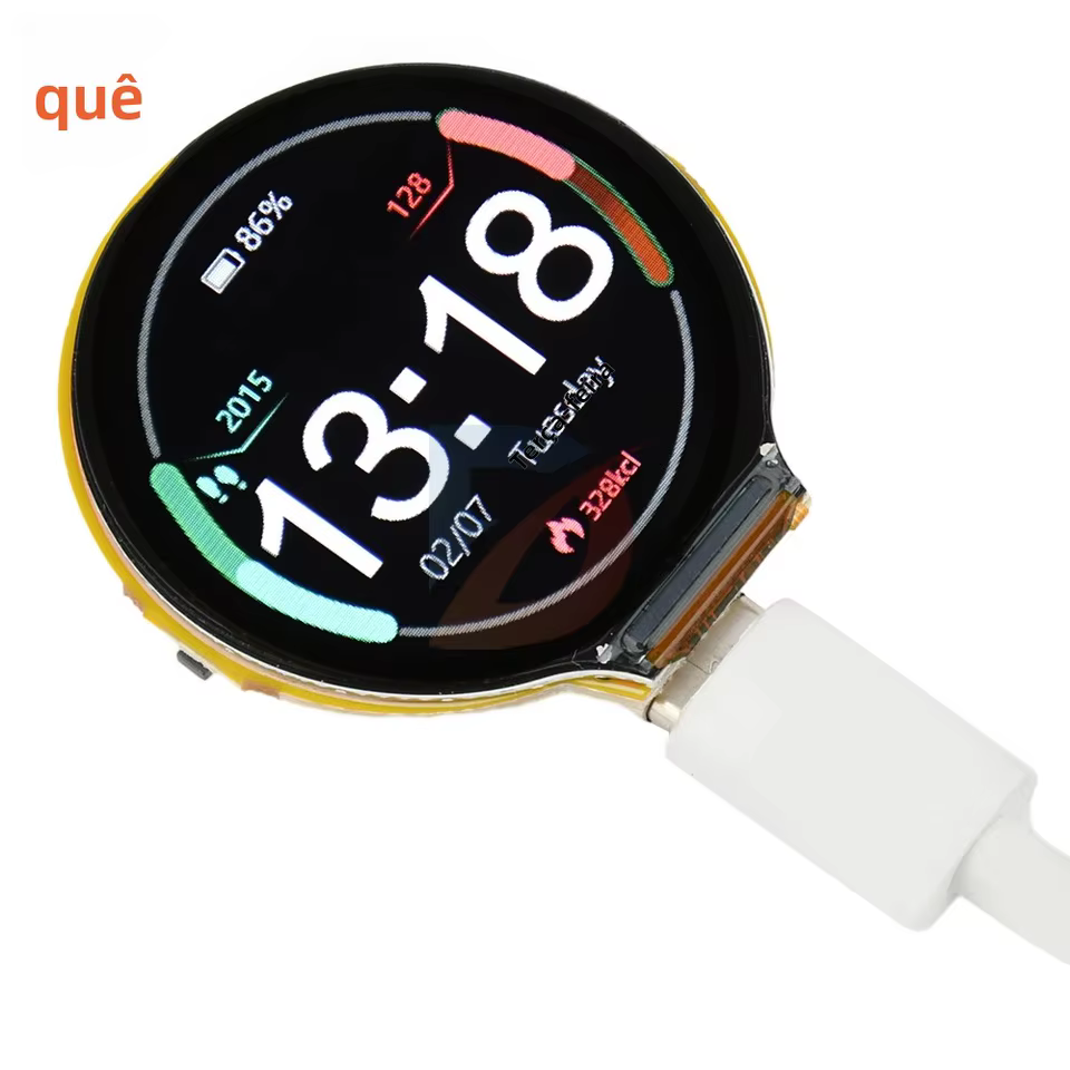 ESP32-C3 com Tela IPS 1.28" e WiFi