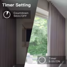 Interruptor de Cortina Inteligente Tuya ZigBee Thumbnail 4