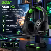 Headset Gamer Acer K2 Sem Fio Thumbnail 1
