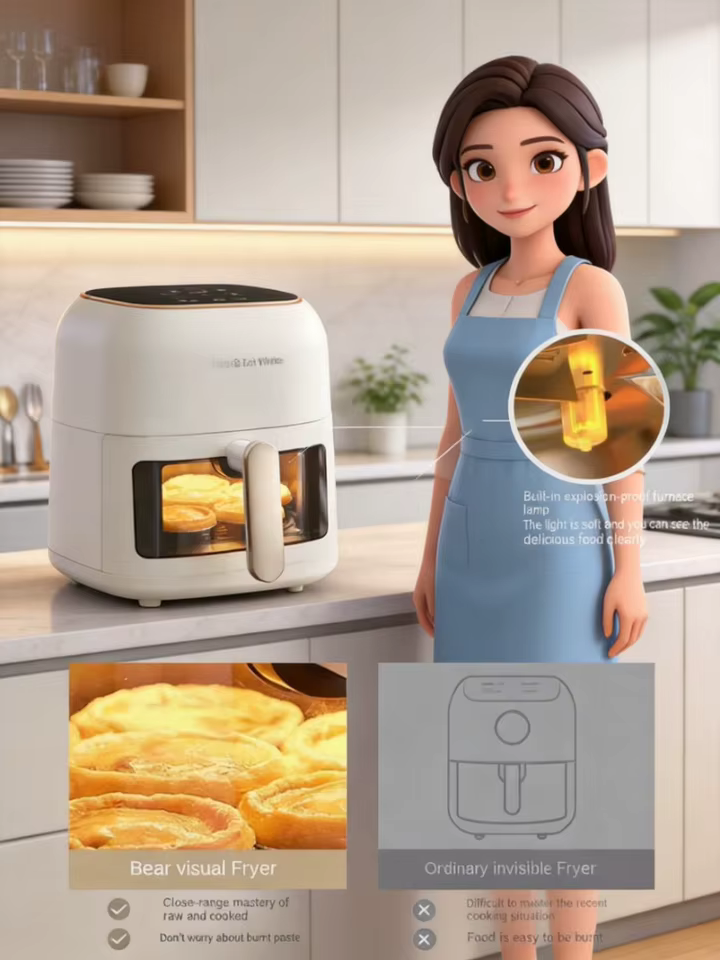 Air Fryer HAOYUNMA Multifuncional