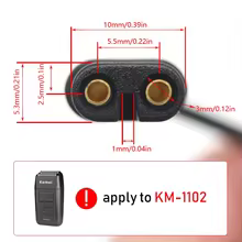 Carregador Kemei KM-1102 USB Thumbnail 2