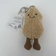 Chaveiro de Pelúcia Fofa Algodão Doce Thumbnail 3