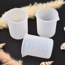 5 Copos Medidores Silicone 100ml Thumbnail 1