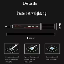 Pasta Térmica Wovibo WB-4 4g Thumbnail 5