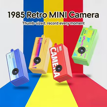 Câmera Retrô de Polegar KEBIDUMEI 1080P Thumbnail 3