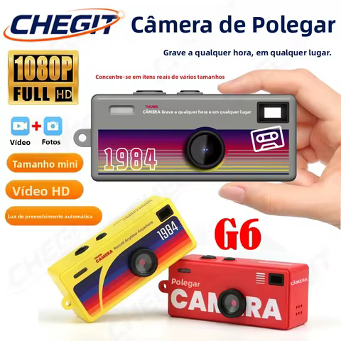 Mini Câmera G6 Retro 1080P