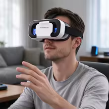 Óculos VR 3D para Capacete Thumbnail 1