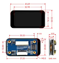 Módulo LCD Toque 1.47" SPI/I2C Thumbnail 3
