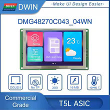 Módulo Display LCD DWIN 4.3" Touch Thumbnail 3