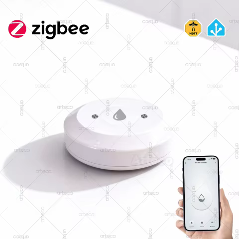 Sensor de Vazamento de Água Zigbee
