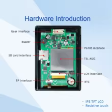 Painel de Toque LCD DWIN 3.5 Polegadas Thumbnail 2