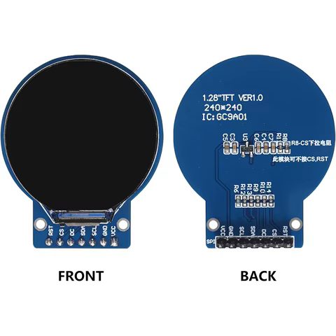 TFT LCD Redondo 1.28" RGB