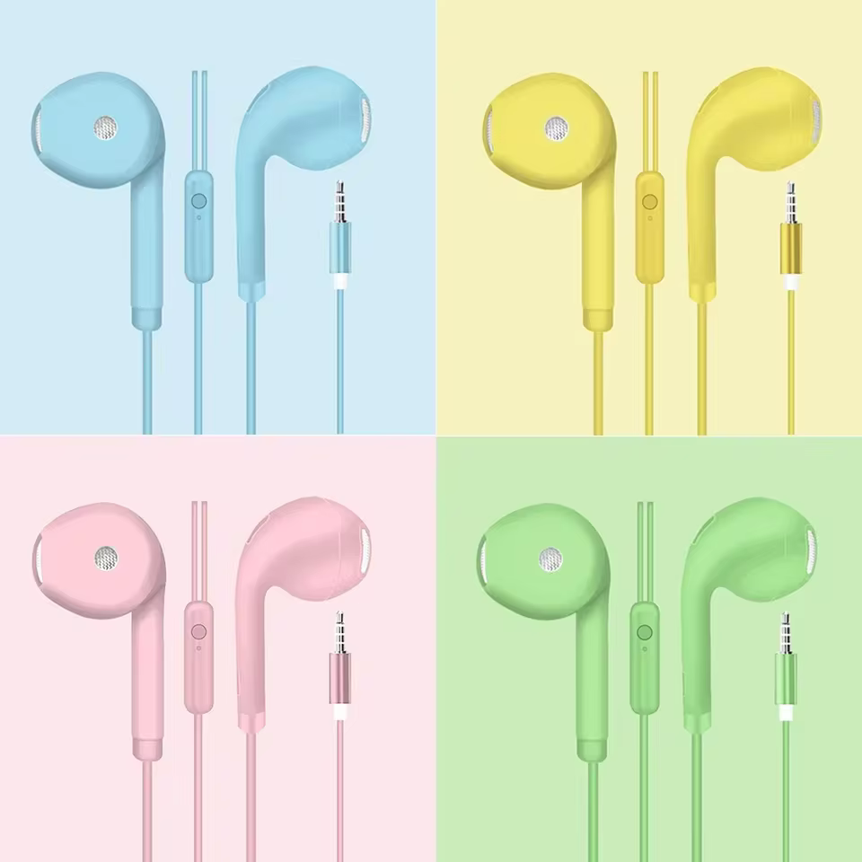 Fone de Ouvido com Fio e Microfone