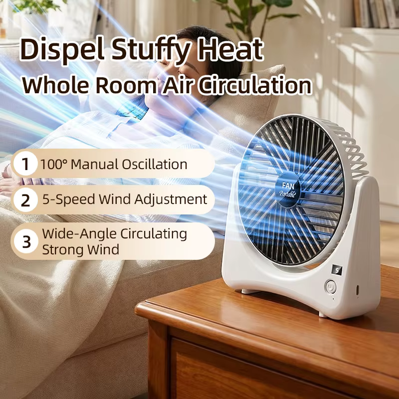 Mini Ventilador Portátil USB