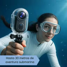Câmera de Ação 4K Mini Magnética Thumbnail 3