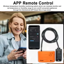 Interruptor Wi-Fi Inteligente com Sensor TH Thumbnail 5