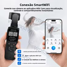 Câmera de Ação 4K 75MP com WiFi Thumbnail 4