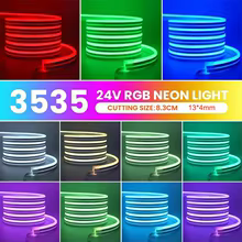 Luzes de Corda LED RGB Neon 24V Thumbnail 2