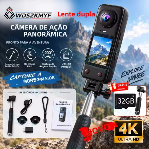 Câmera de Ação 4K Mini