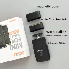 KF-6412 Barbeador Profissional Mini USB Thumbnail 6