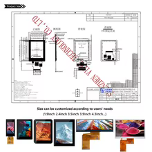 Tela LCD TFT 2.4" 240x320 IPS Thumbnail 6